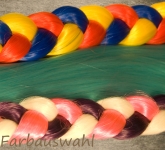 Indian Colour Braid  loses Kunsthaar 85g (ca. 60cm) 