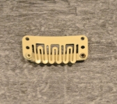 Toupetclip beschichtetes Metall 3,4 cm x1,5cm 