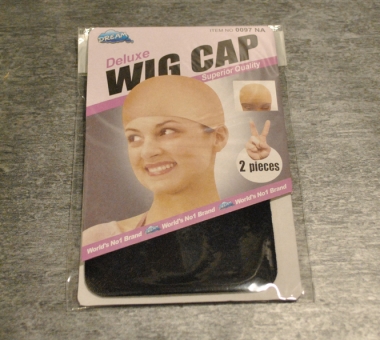 2 Wig Caps (schwarz) 