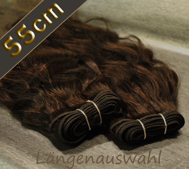 Brazil Wavy Echthaar-Tresse 108g (ca.55cm) 